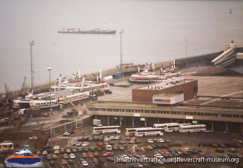 Dover hoverport -  (credit: The <a href='http://www.hovercraft-museum.org/' target='_blank'>Hovercraft Museum Trust</a>).